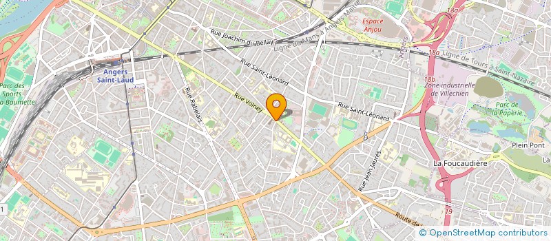 localisation de l'entreprise ASS PASTORAL à ANGERS