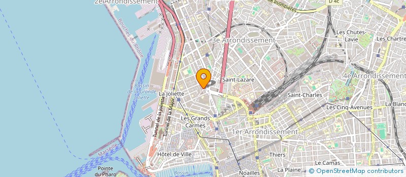 localisation de l'entreprise ASS PATHOG REP ENT STRUCT BAT TRAV PUBL à MARSEILLE