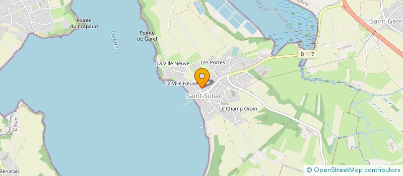 localisation de l'entreprise ASS PATRIMOINE SAINT SULIAC  SAINT-SULIAC