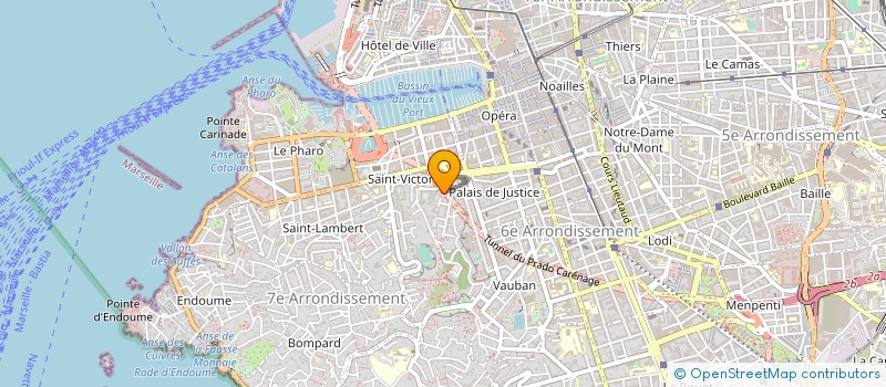 localisation de l'entreprise ASS PATRONAGE INSTITUT REGIONAL SOURDS AVEUGLES DE MARSEILLE à MARSEILLE