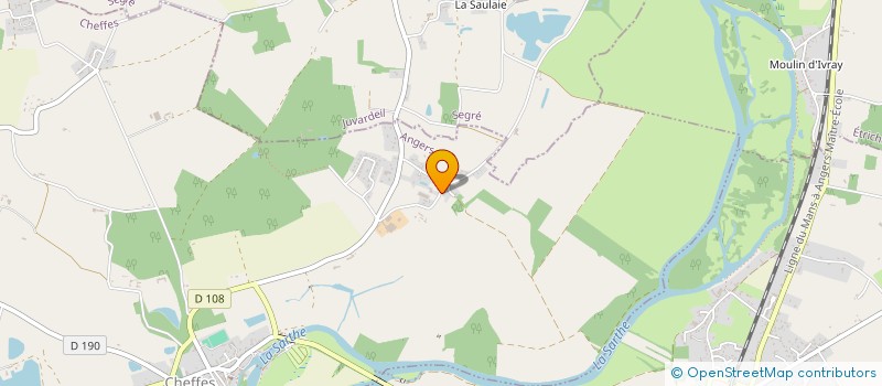 localisation de l'entreprise ASS PATRONAGE ST JOSEPH  CHEFFES