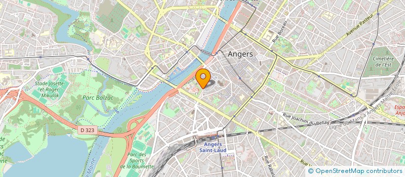 localisation de l'entreprise ASS PAYS DE LOIRE TERRE DE PATRIMOINE à ANGERS