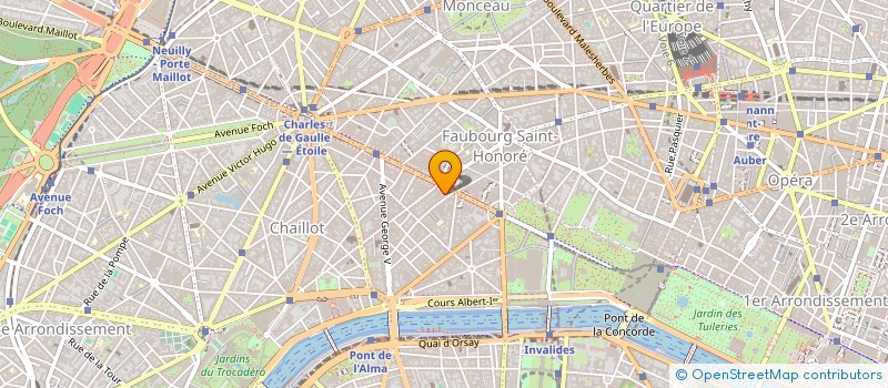 localisation de l'entreprise ASS PCFIP  PARIS