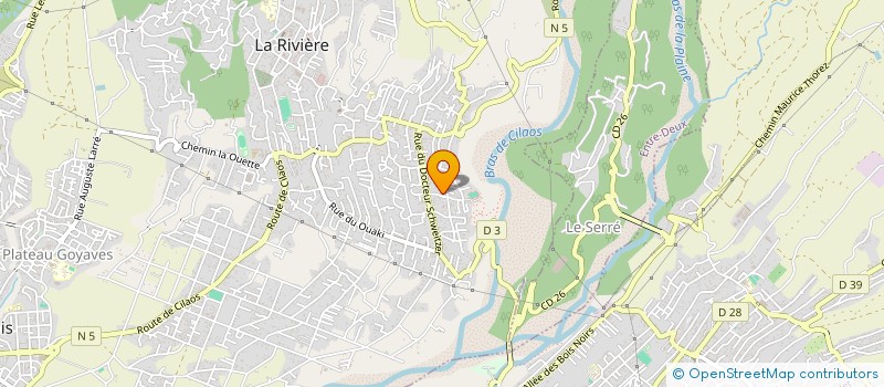 localisation de l'entreprise ASS PECHE & LOISIRS AMICALE à SAINT-LOUIS