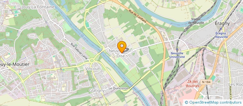 localisation de l'entreprise ASS PECHE PROTECTION MILIEU AQUATIQUE  SAINT-OUEN-L'AUMONE