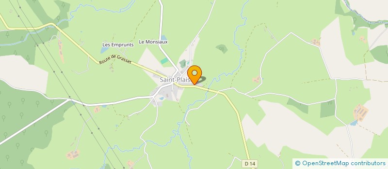 localisation de l'entreprise ASS PECHEURS DE REVES  YGRANDE