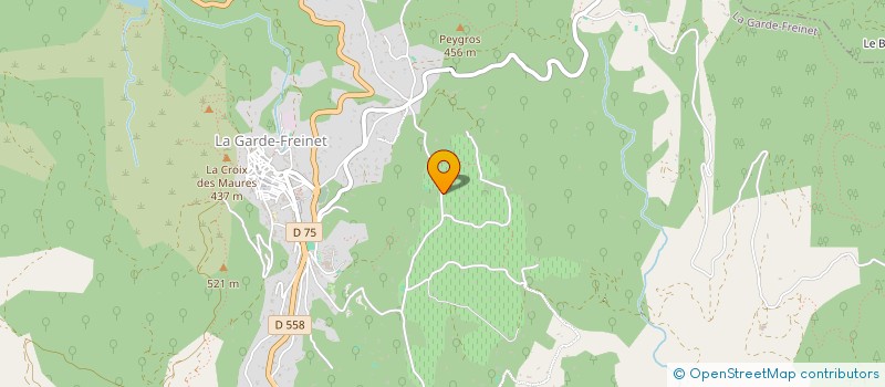 localisation de l'entreprise ASS PEINTRES ET SCULPTEURS DE ST TROPEZ  LA GARDE-FREINET