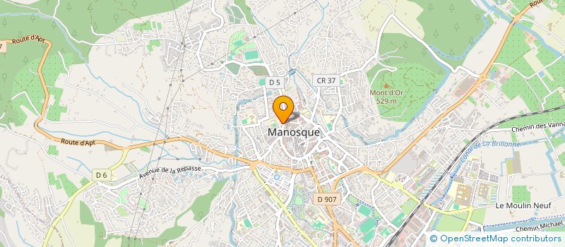 localisation de l'entreprise ASS PER LEI PICHOST à MANOSQUE