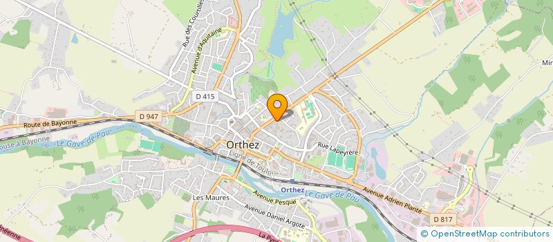localisation de l'entreprise ASS PER NOSTE à ORTHEZ
