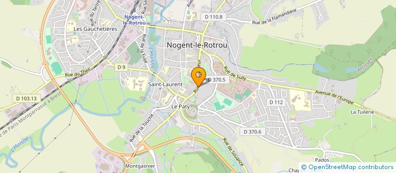 localisation de l'entreprise ASS PERCHE COMMUNICATION à NOGENT-LE-ROTROU