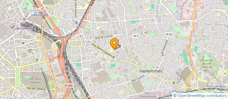 localisation de l'entreprise ASS PERISCOPE à LILLE