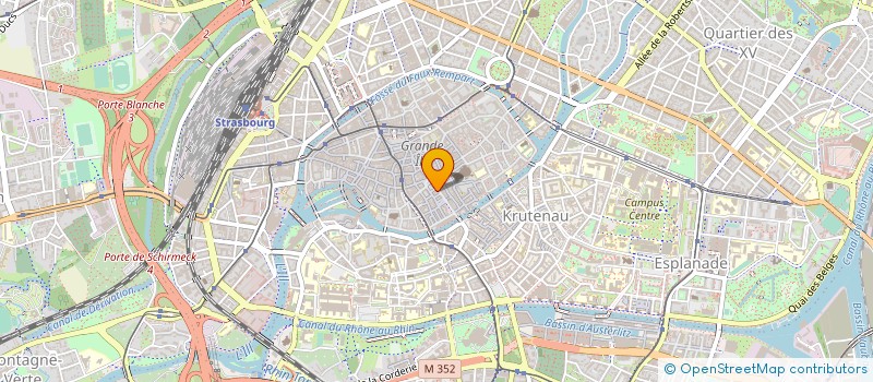 localisation de l'entreprise ASS PERM AUPRES CONSEIL DE L EUROPE à STRASBOURG