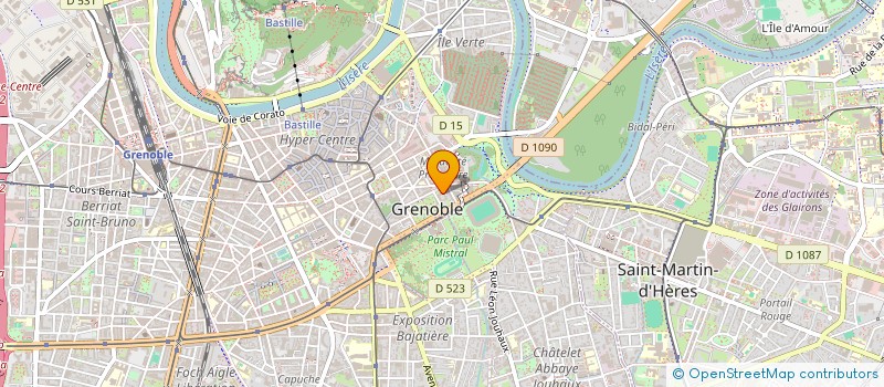 localisation de l'entreprise ASS PERSON RECTORAL GRENOBLE à GRENOBLE