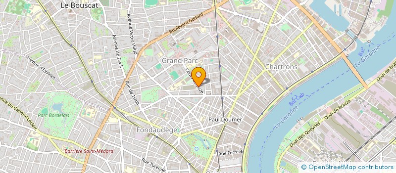 localisation de l'entreprise ASS PERSONNEL INSPECT ACADEMIQUE GIRONDE à BORDEAUX