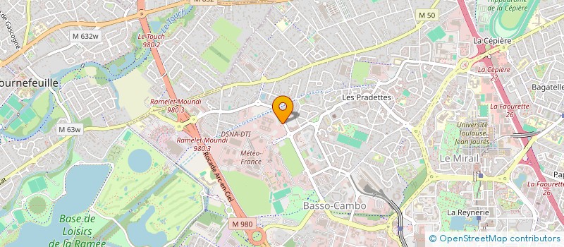 localisation de l'entreprise ASS PERSONNEL SCE TECH NAVIGATION AERIEN à TOULOUSE