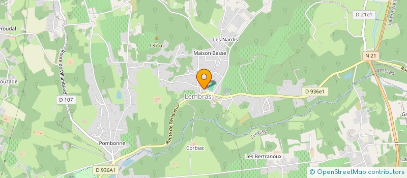 localisation de l'entreprise ASS PERSONNES AGEES DE CREYSSE à CREYSSE