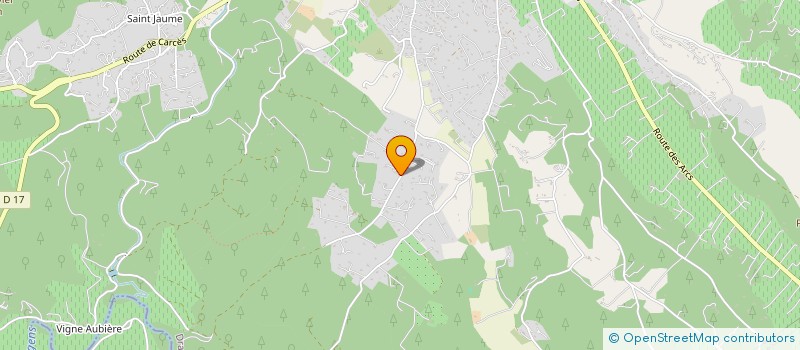 localisation de l'entreprise ASS PERSONNES ET FORMATIONS à LORGUES