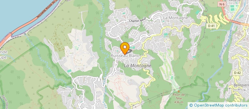 localisation de l'entreprise ASS PERSONNES HANDICAPEES DE LA MONTAGNE à SAINT-DENIS