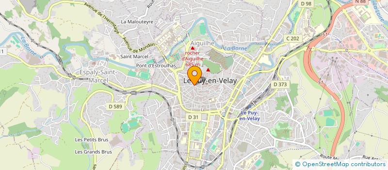 localisation de l'entreprise ASS PESA MOTEMA,DONNE-MOI TON COEUR à LE PUY-EN-VELAY