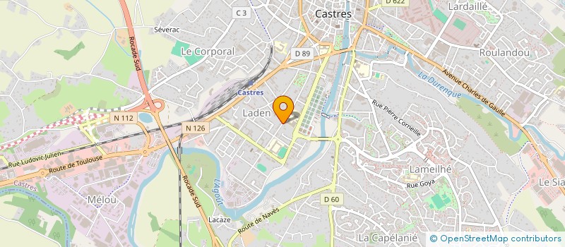 localisation de l'entreprise ASS PETIT SEMINAIRE BARRAL à CASTRES