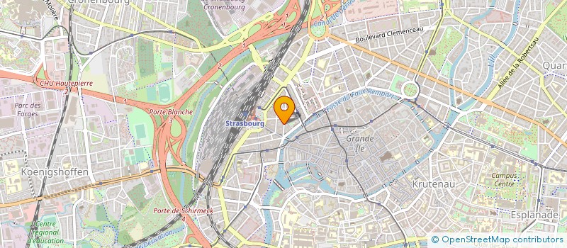 localisation de l'entreprise ASS PETITE ENFANCE PARENTALITE SOCIALITE à STRASBOURG