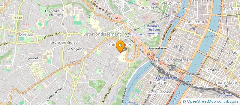 localisation de l'entreprise ASS PETITS CHANTEURS DE SAINT MARC à LYON