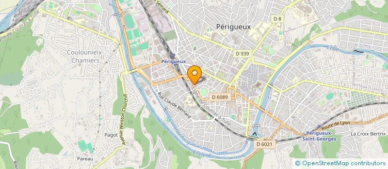 localisation de l'entreprise ASS PETROCORIA  PERIGUEUX