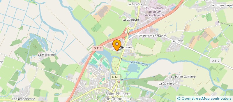 localisation de l'entreprise ASS PHIL'ENFANCE à SAINT-PHILBERT-DE-GRAND-LIEU