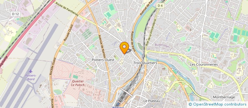 localisation de l'entreprise ASS PHILADELPHIE OEUVRE ENTRAIDE EGLISE à POITIERS