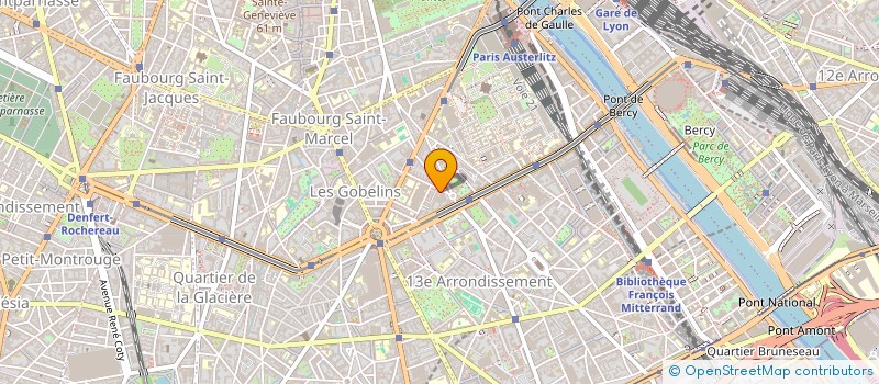 localisation de l'entreprise ASS PHILOSOPHIQUE FR DU DROIT HUMAIN  PARIS