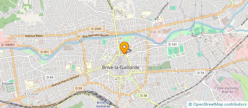localisation de l'entreprise ASS PILGRIM GRASSHOPPER  BRIVE-LA-GAILLARDE