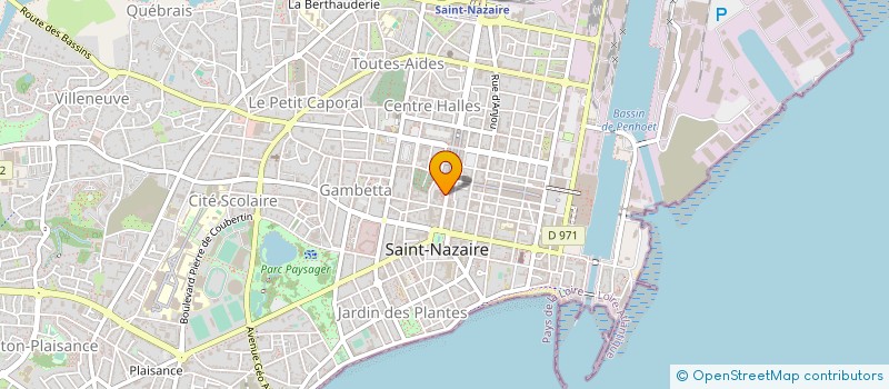 localisation de l'entreprise ASS PILOTAGE CREDIT  APCFI  SAINT-NAZAIRE