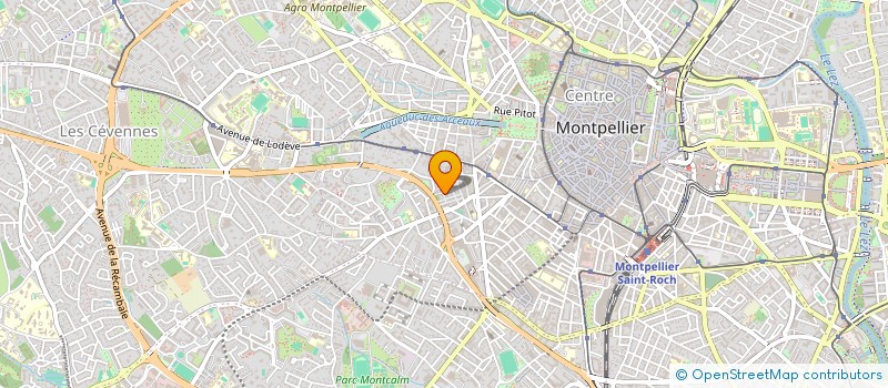 localisation de l'entreprise ASS PIROUETTE à MONTPELLIER