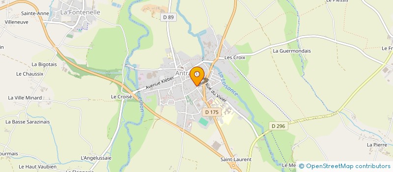 localisation de l'entreprise ASS PIROUETTE DANSE  BAZOUGES-LA-PEROUSE