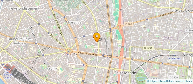 localisation de l'entreprise ASS PLAINE ARTS ET LOISIRS A P A L à PARIS