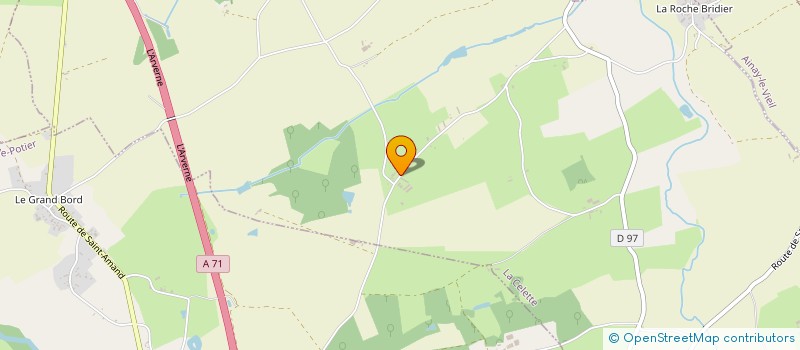 localisation de l'entreprise ASS PLAN OBJECTIF INSERTION BOISCHAUT  LA CELETTE