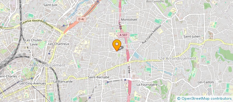 localisation de l'entreprise ASS PLANETE BORG à MARSEILLE