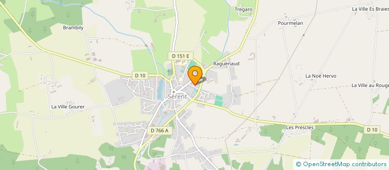 localisation de l'entreprise ASS PLUM'FM RADIO à SERENT