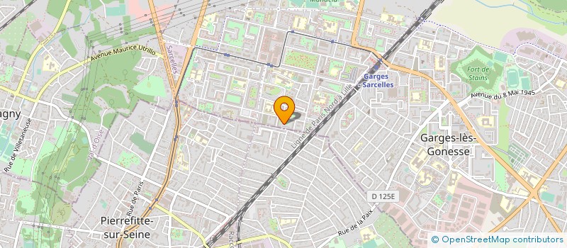 localisation de l'entreprise ASS PLURICULTURELLE HALFA à SARCELLES