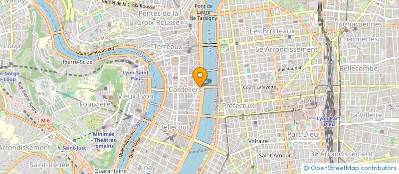 localisation de l'entreprise ASS PODZO à LYON