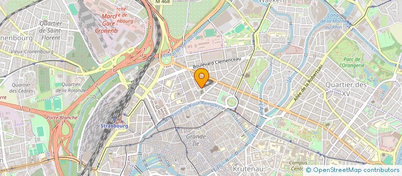 localisation de l'entreprise ASS POINTS DE VUE UNION CATHOLIQUE à STRASBOURG