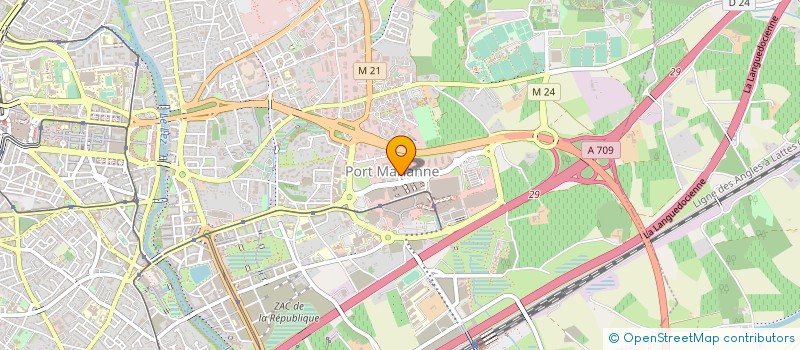 localisation de l'entreprise ASS POLE PRODUCTIVE REGIONAL à MONTPELLIER