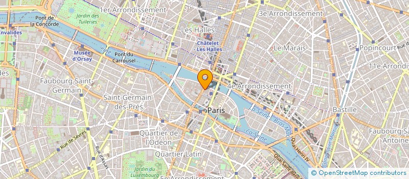 localisation de l'entreprise ASS POPOTE DE LA COMPAGNIE DES AGREES à PARIS