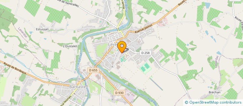 localisation de l'entreprise ASS POPUL EUROPE RESID AQUITAINE FRANCE  LAVARDAC