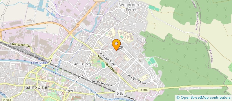 localisation de l'entreprise ASS POPULAIRE AIDE FAMILIALE HAUTE MARNE à SAINT-DIZIER