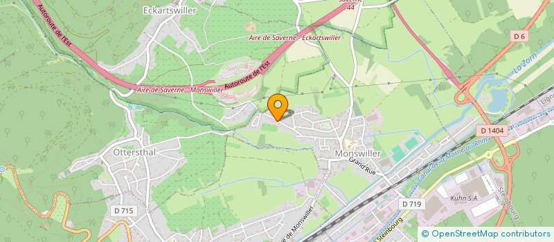 localisation de l'entreprise ASS POPULAIRE FAMILIALE MONSWILLER  MONSWILLER