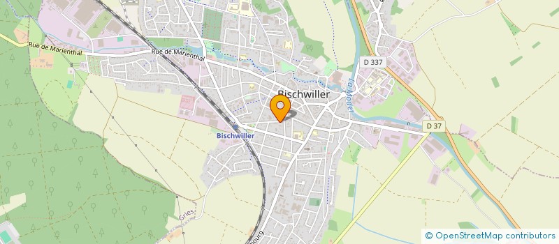 localisation de l'entreprise ASS POPULAIRE FAMILIALE SYNDICALE à BISCHWILLER