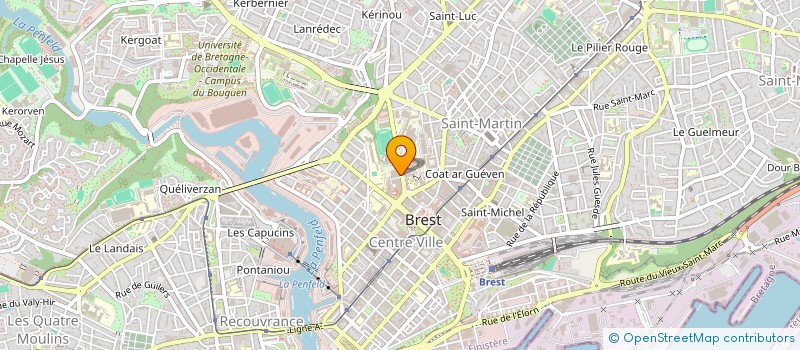 localisation de l'entreprise ASS POPULAIRE INVENTAIRE ETUDE DEVEL SEN à BREST