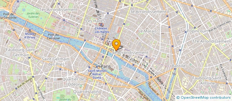 localisation de l'entreprise ASS PORT PLAISAN PARIS ARSENAL  PARIS 04