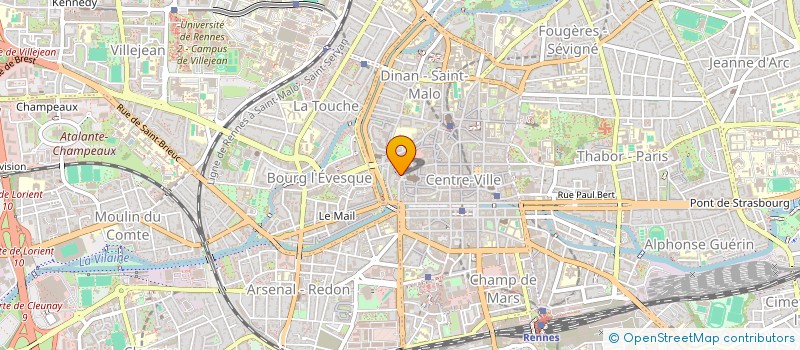 localisation de l'entreprise ASS PORTE MORDELAISE à RENNES
